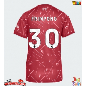 Liverpool Jeremie Frimpong #30 Replica Home Stadium Shirt for Women 2026-27 Short Sleeve